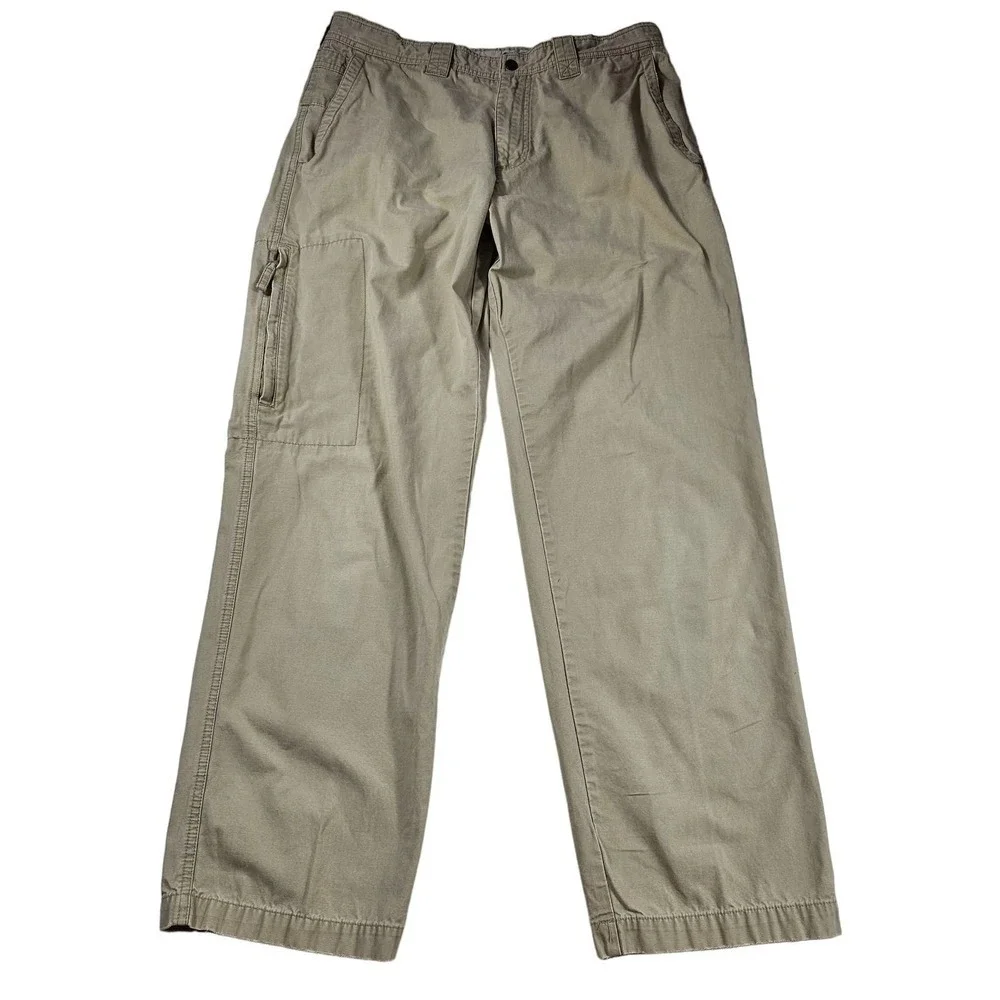 Columbia vertex zip Cargo outdoor hiking pants khaki size 34